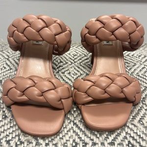 Steve Madden Chunky Braided Heels